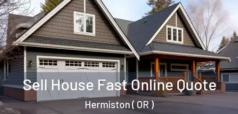  Sell House Fast Online Quote Hermiston ( OR )